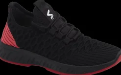 Outlet czarno-różowe sneakersy damskie Damskie Sportowe|Casual