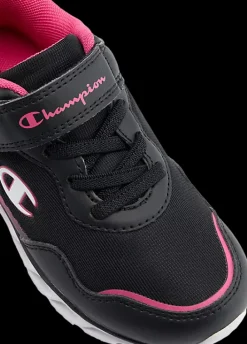 New czarno-różowe sneakersy dziewczęce Wave 2 Dzieci Sportowe