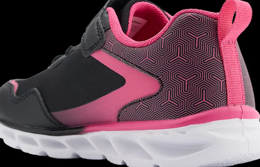 New czarno-różowe sneakersy dziewczęce Wave 2 Dzieci Sportowe