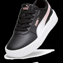 Sale czarno-różowe sneakersy dziewczęce Carina 2.0 Star Glow Dzieci Sportowe
