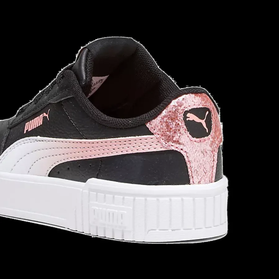 Sale czarno-różowe sneakersy dziewczęce Carina 2.0 Star Glow Dzieci Sportowe