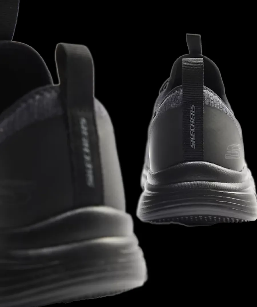 Outlet czarno-szare sneakersy męskie z wkładką memory foam Męskie Sportowe|Markowe