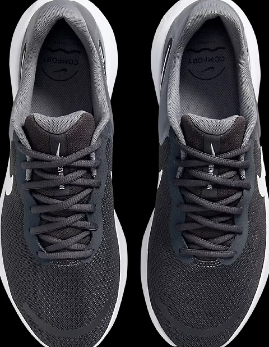 Best czarno-szare sneakersy męskie Revolution 7 Męskie Sportowe|Markowe