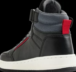 Best czarno-szare wysokie sneakersy dziecięce Dzieci Kozaki|Do Szkoły