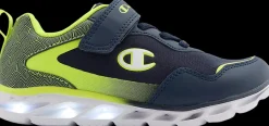 Outlet czarno-żółte sneakersy dziecięce Wave 2 Dzieci Sportowe