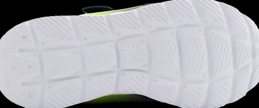 Outlet czarno-żółte sneakersy dziecięce Wave 2 Dzieci Sportowe