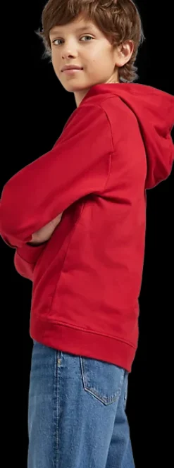 Clearance czerwona bluza dziecięca Dzieci Odzież