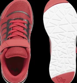 Outlet czerwone sneakersy chłopięce Dzieci Sportowe