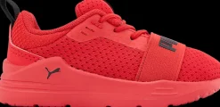 Discount czerwone sneakersy dziecięce WIRED RUN Dzieci Sportowe|Markowe
