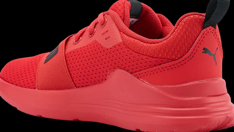 Sale czerwone sneakersy dziecięce WIRED RUN Dzieci Sportowe|Markowe