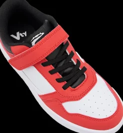 Online czerwono-białe sneakersy dziecięce Dzieci Sportowe