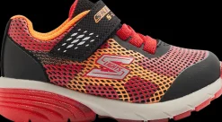 New czerwono-czarne sneakersy dziecięce Dzieci Sportowe