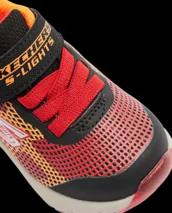 New czerwono-czarne sneakersy dziecięce Dzieci Sportowe