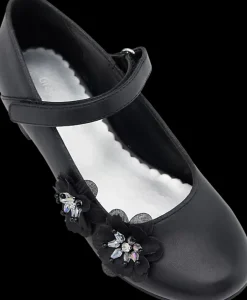 Hot eleganckie czarne buty dziewczęce Dzieci Baleriny