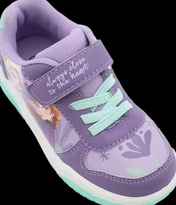 Sale fioletowe sneakersy dziewczęce Dzieci Sportowe