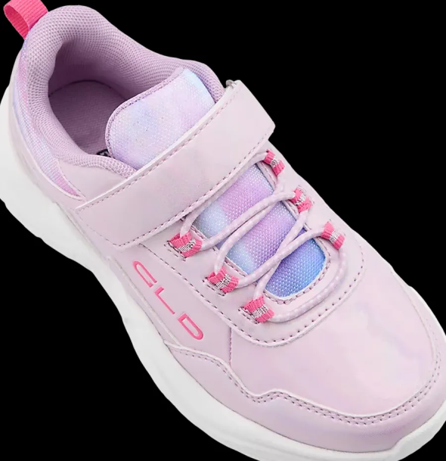 Sale fioletowe sneakersy dziewczęce Dzieci Sportowe