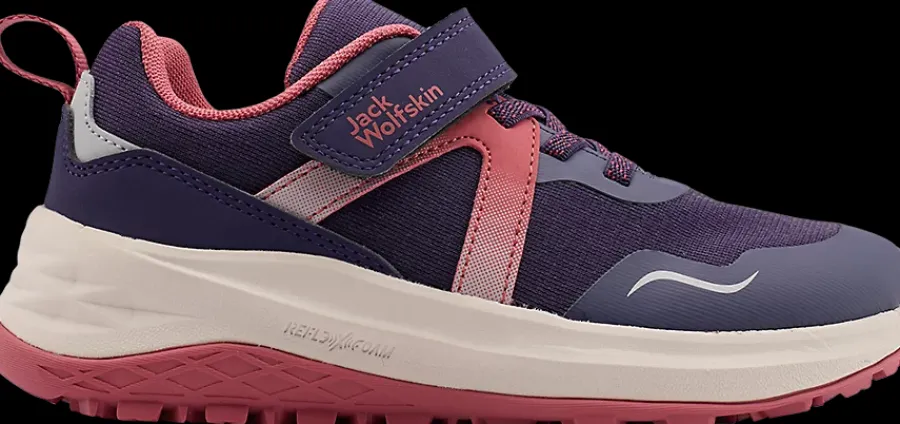 Clearance fioletowe sneakersy dziewczęce Walk Ventura XT Low Dzieci Sportowe