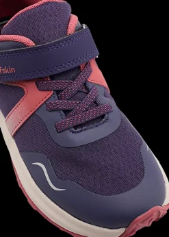 Clearance fioletowe sneakersy dziewczęce Walk Ventura XT Low Dzieci Sportowe