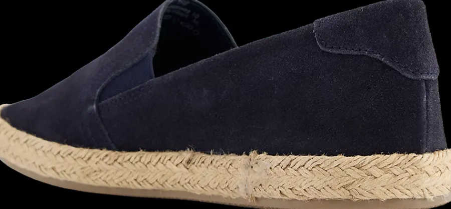 Hot granatowe espadryle męskie Męskie Półbuty