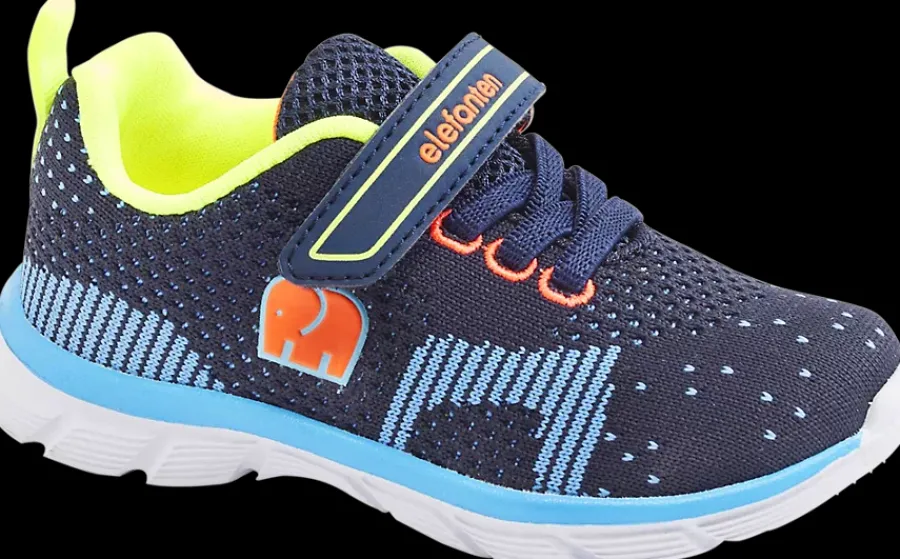 Clearance granatowe półbuty chłopięce Dzieci Sportowe