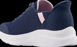 Discount granatowe sneakersy damskie Swift Fit z wkładką memory foam Damskie Sportowe|Markowe