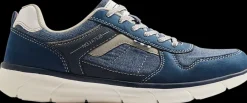 Discount granatowe sneakersy męskie Męskie Sportowe