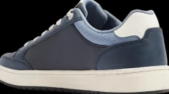 Outlet granatowe sneakersy męskie Męskie Sportowe