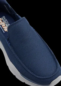 Clearance granatowe wsuwane sneakersy męskie Swift Fit Męskie Sportowe|Markowe