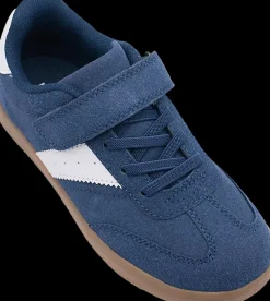 Clearance granatowo-białe sneakersy dziecięce Dzieci Sportowe|Do Szkoły