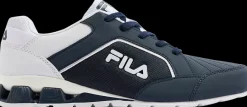 Clearance granatowo-białe sneakersy męskie Męskie Sportowe|Markowe