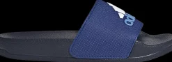 Discount granatowo-czarne klapki dziecięce Adilette Shower Dzieci Klapki