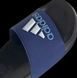 Discount granatowo-czarne klapki dziecięce Adilette Shower Dzieci Klapki