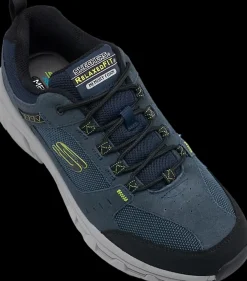granatowo-czarne sneakersy męskie Oak Canyon Męskie Sportowe|Markowe