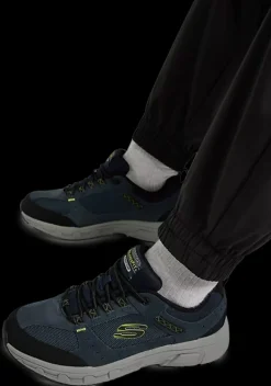 granatowo-czarne sneakersy męskie Oak Canyon Męskie Sportowe|Markowe