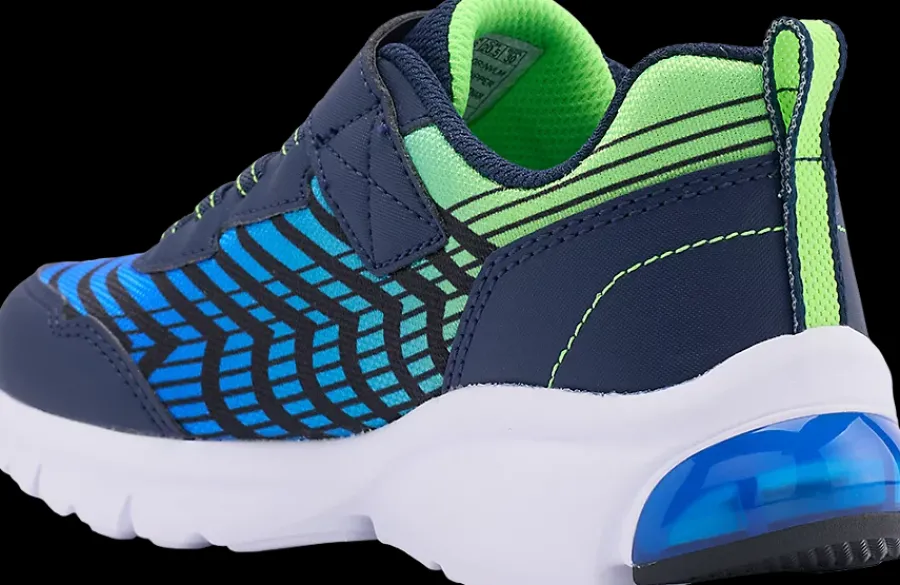 New granatowo-niebieskie sneakersy dziecięce Microspec 2.0 Dzieci Sportowe
