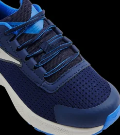 Clearance granatowo-niebieskie sneakersy młodzieżowe Rodio Dzieci Sportowe