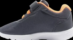 Clearance granatowo-pomarańczowe buciki chłopięce Dzieci Sportowe