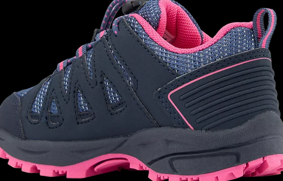New granatowo-różowe sneakersy dziewczęce Dzieci Sportowe