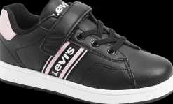 Discount granatowo-różowe sneakersy dziewczęce Levi's Dzieci Sportowe