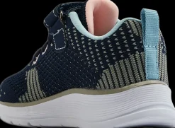 Sale granatowo-różowe sneakersy dziewczęce Dzieci Sportowe|Markowe