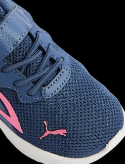 Outlet granatowo-różowe sneakersy dziewczęce All-Day Active Dzieci Sportowe