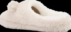Discount jasnoszare kapcie damskie Damskie Kapcie