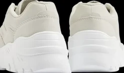 Online jasnoszare sneakersy dziewczęce na grubej podeszwie Dzieci Sportowe