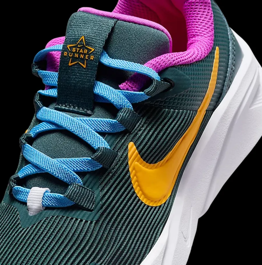 Best kolorowe sneakersy dziewczęce Star Runner 4 Dzieci Sportowe