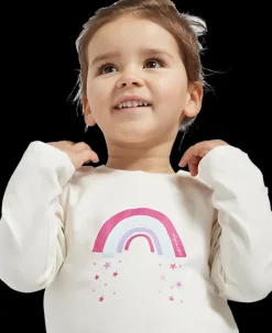New kremowa bluza dziewczęca Dzieci Odzież