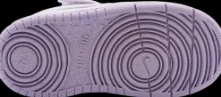 Online liliowe sneakersy dziewczęce Court Borough Low Recraft Dzieci Sportowe