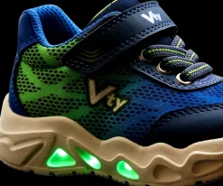 Hot e sneakersy dziecięce z zapięciem na rzep Dzieci Sportowe