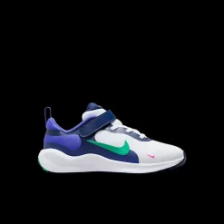 Discount niebiesko-białe sneakersy dziecięce Revolution 7 Dzieci Sportowe