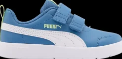Sale niebiesko-białe sneakersy dziecięce Courtflex V3 Dzieci Sportowe