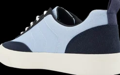 niebiesko-granatowe sneakersy męskie Męskie Sportowe